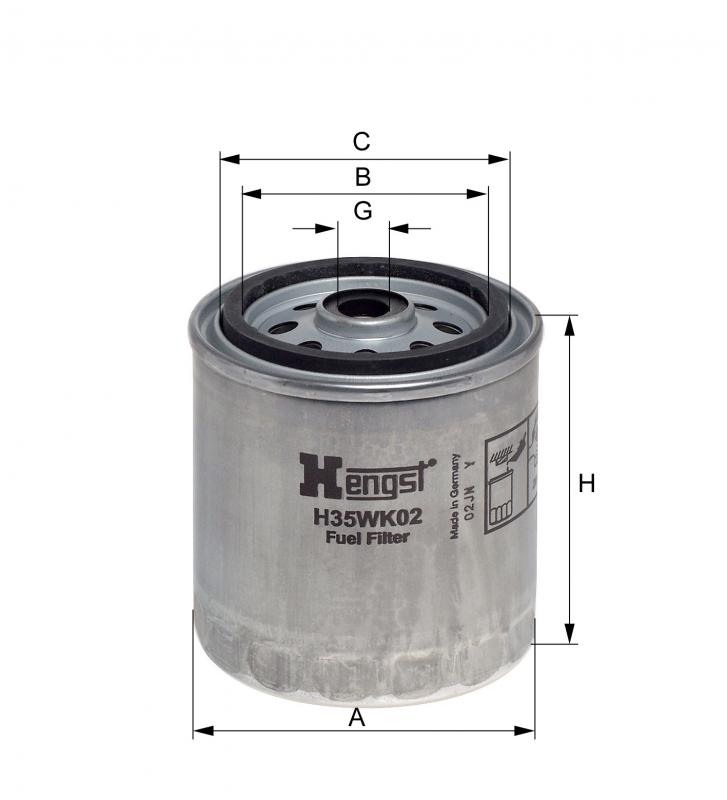 Фильтр топливный OM 601 - 606